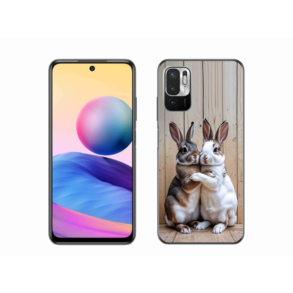 Gélový kryt mmCase na Xiaomi Poco M3 Pro - králičie pár