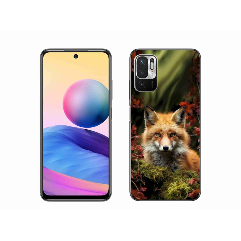 Gélový kryt mmCase na Xiaomi Poco M3 Pro - líška v lese