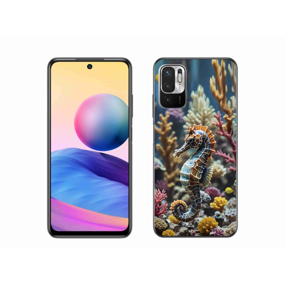 Gélový kryt mmCase na Xiaomi Poco M3 Pro - morský koník 2