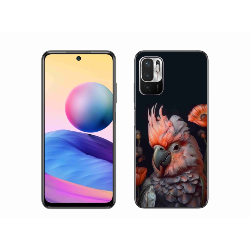 Gélový kryt mmCase na Xiaomi Poco M3 Pro - papagáj kakadu vo farbách