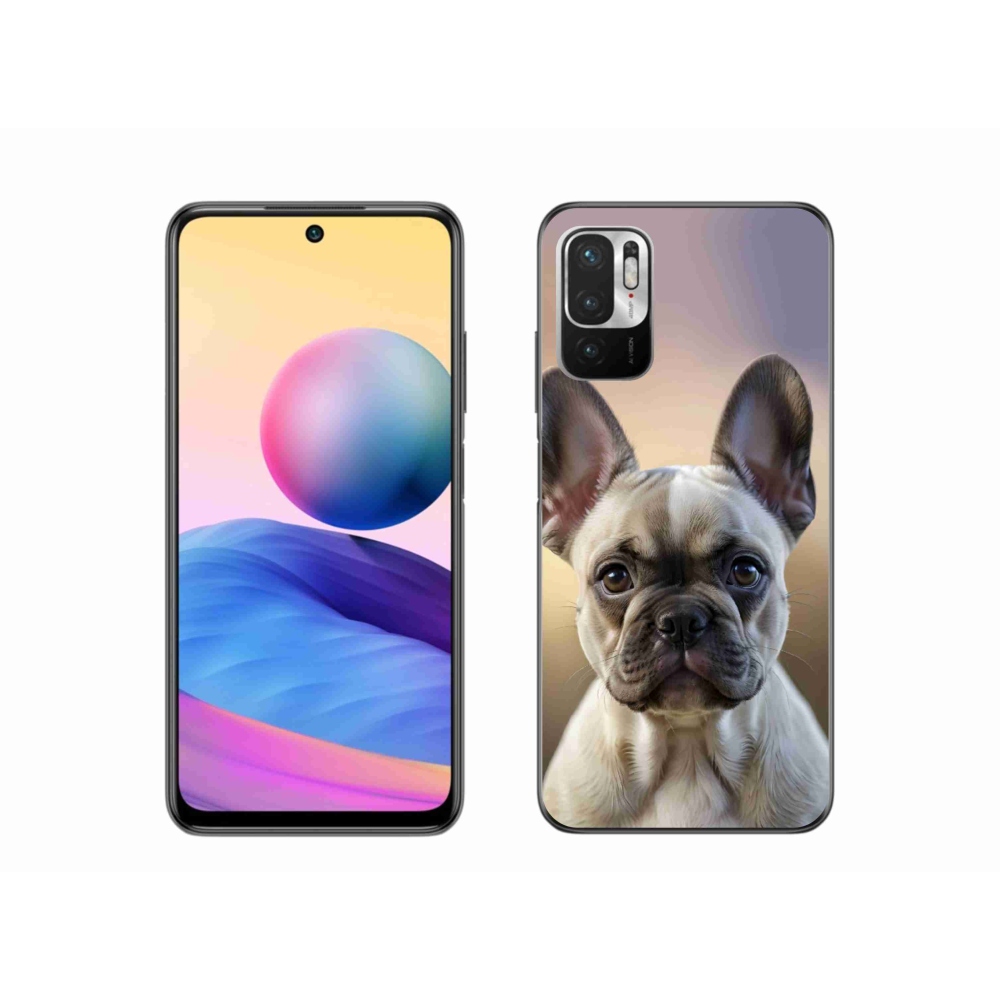 Gélový kryt mmCase na Xiaomi Poco M3 Pro - roztomilý francúzsky buldoček