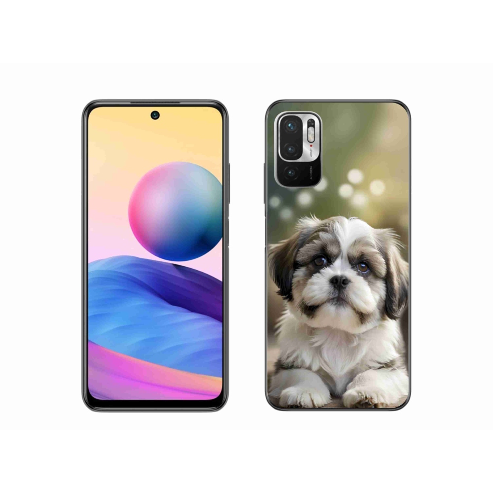 Gélový kryt mmCase na Xiaomi Poco M3 Pro - roztomilý shih-tzu