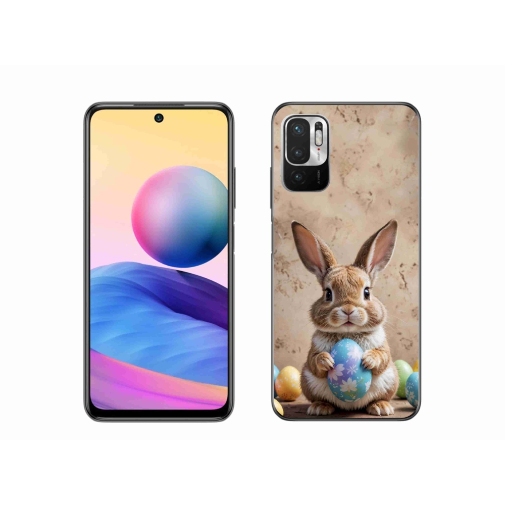 Gélový kryt mmCase na Xiaomi Poco M3 Pro - veľkonočný zajačik