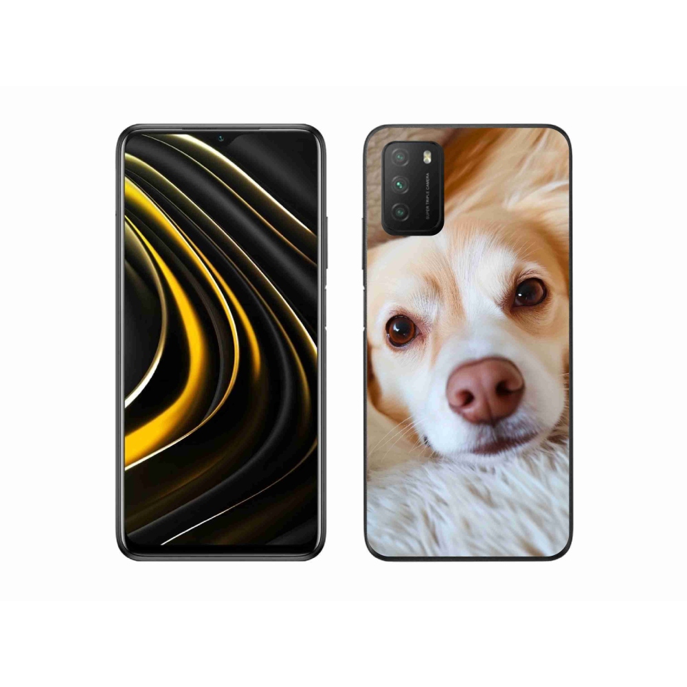Gélový kryt mmCase na Xiaomi Poco M3 - Roztomilá čivava