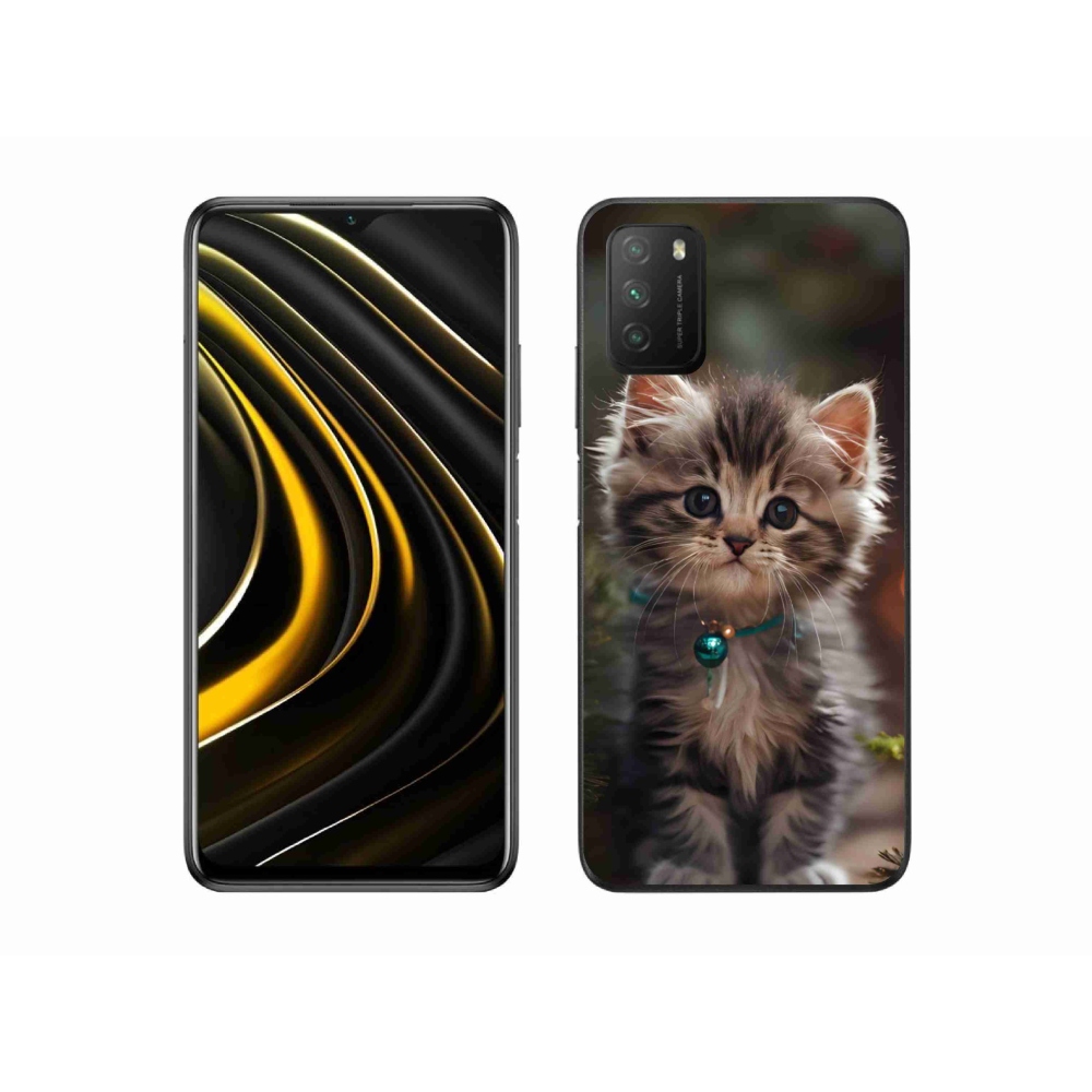 Gélový kryt mmCase na Xiaomi Poco M3 - roztomilé mačiatko 11
