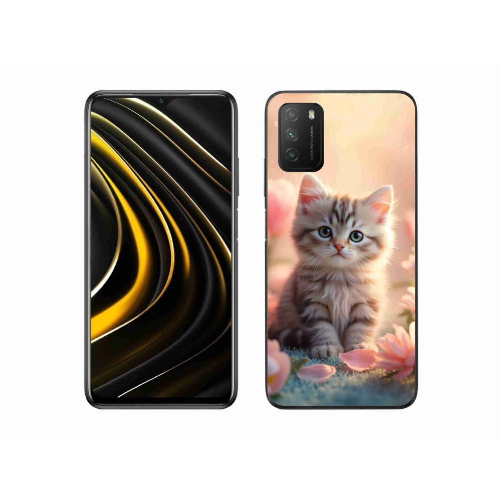 Gélový kryt mmCase na Xiaomi Poco M3 - roztomilé mačiatko 8