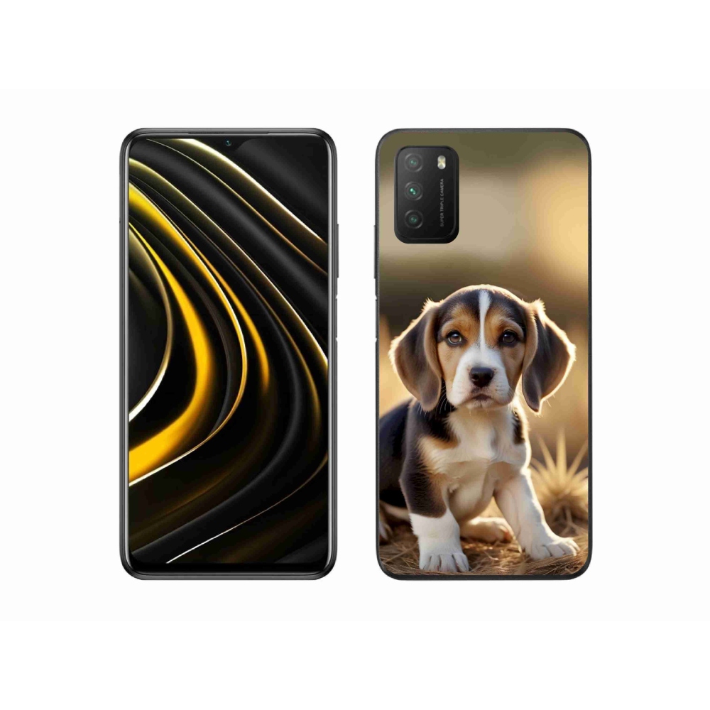 Gélový kryt mmCase na Xiaomi Poco M3 - roztomilý bígl