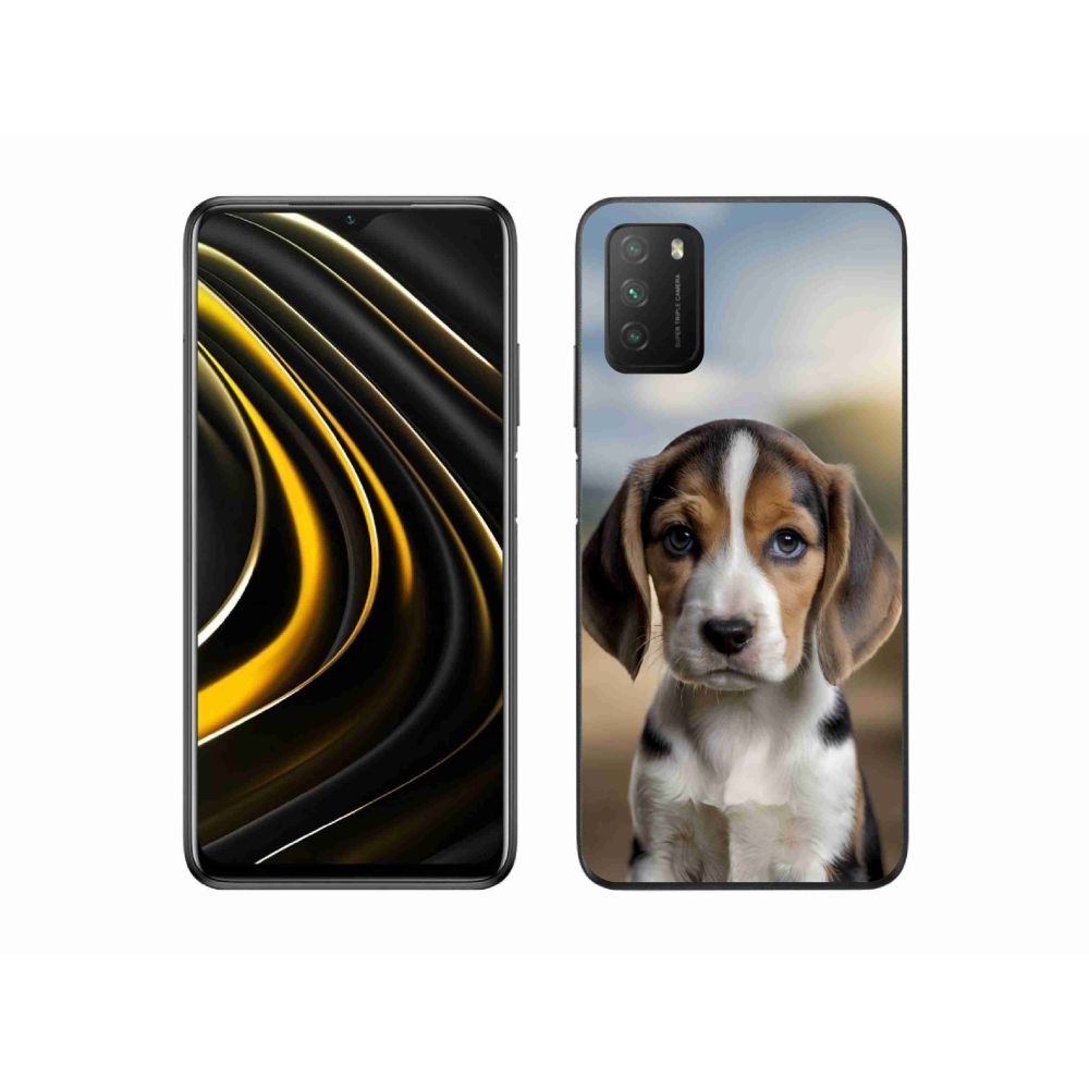 Gélový kryt mmCase na Xiaomi Poco M3 - roztomilý bígl