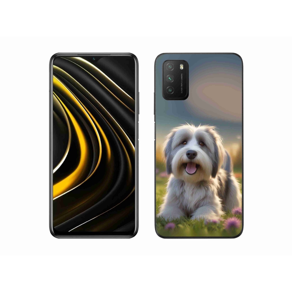 Gélový kryt mmCase na Xiaomi Poco M3 - roztomilý havanský psík