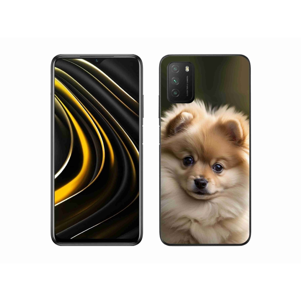 Gélový kryt mmCase na Xiaomi Poco M3 - roztomilý pomeranian 2