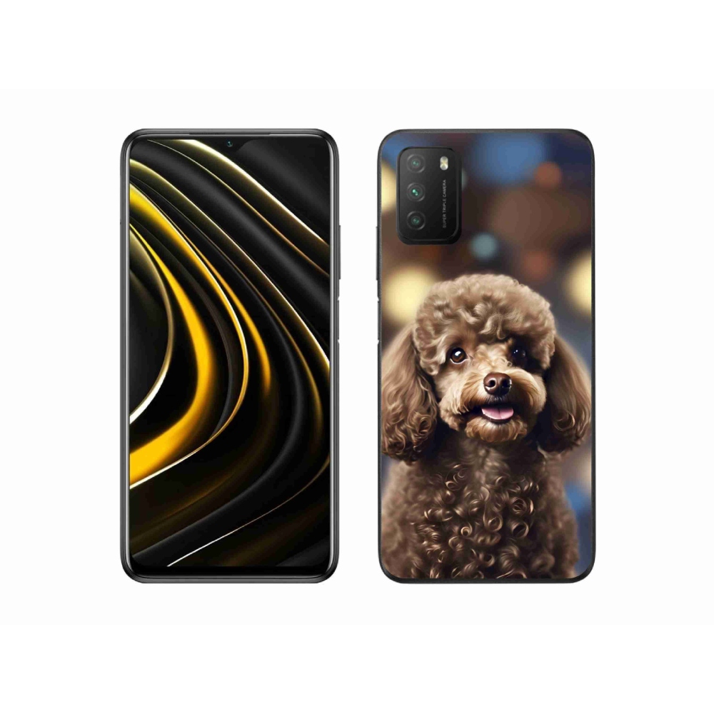 Gélový kryt mmCase na Xiaomi Poco M3 - roztomilý pudel