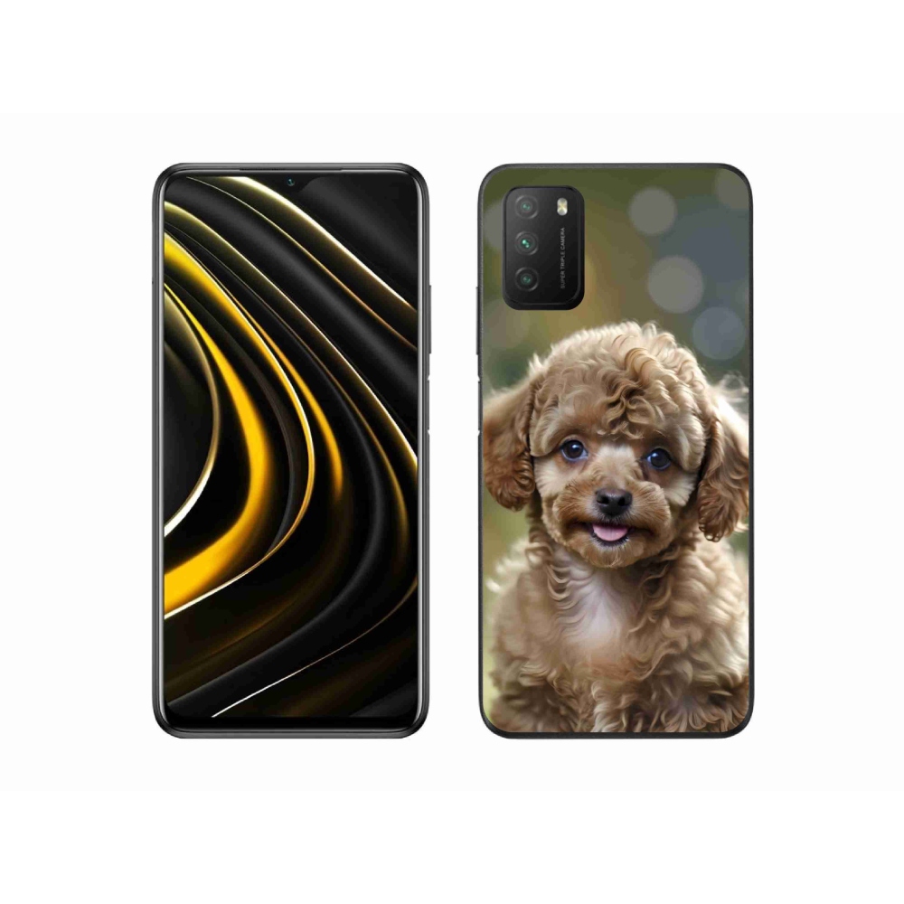 Gélový kryt mmCase na Xiaomi Poco M3 - roztomilý pudel
