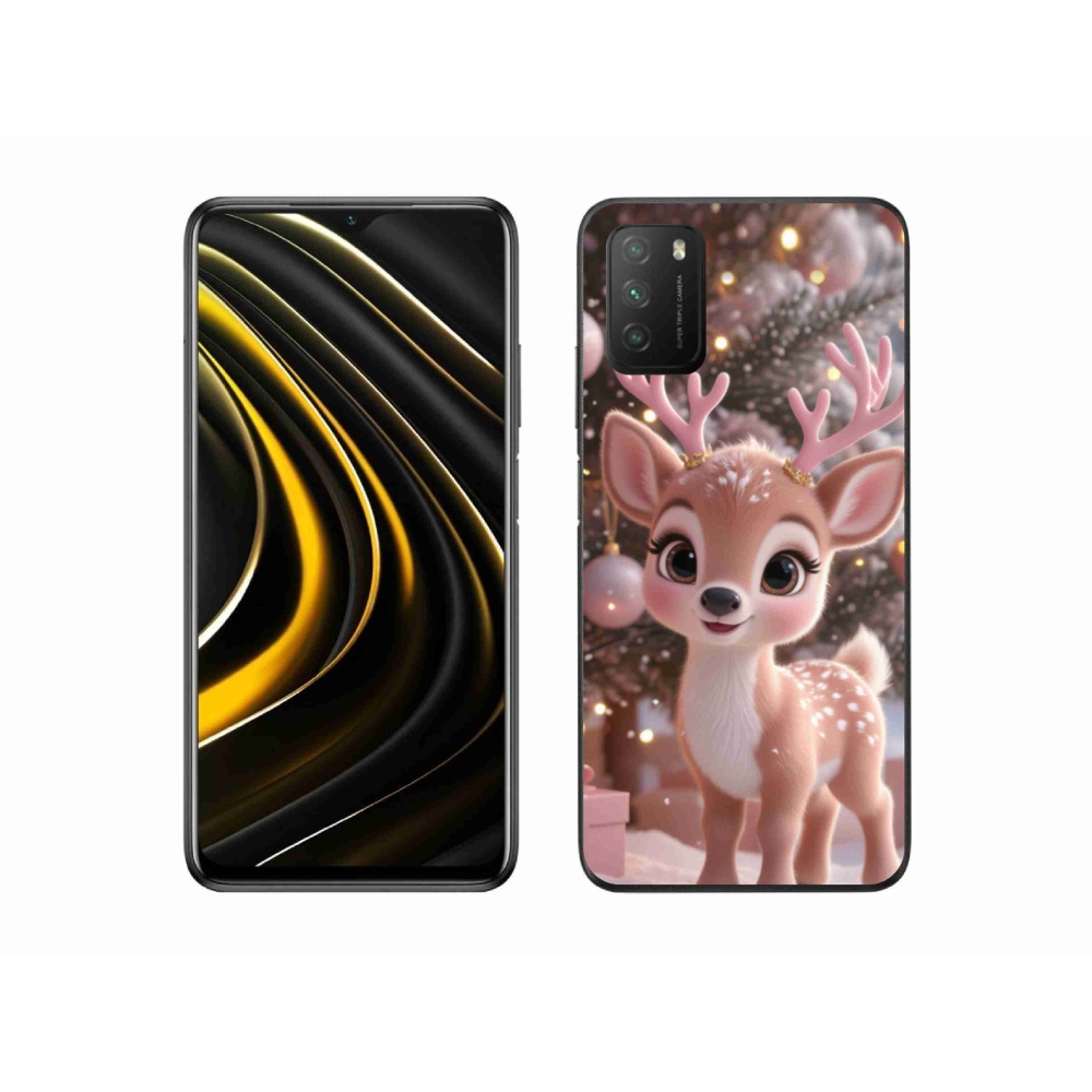 Gélový kryt mmCase na Xiaomi Poco M3 - roztomilý sob