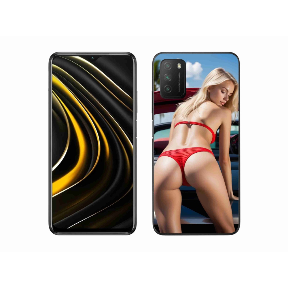 Gélový kryt mmCase na Xiaomi Poco M3 - sexy žena 2