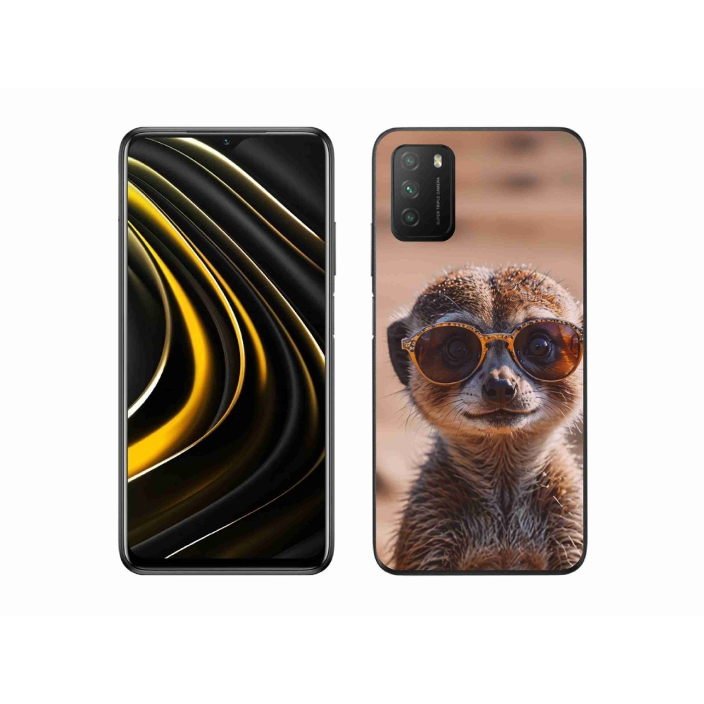 Gélový kryt mmCase na Xiaomi Poco M3 - štýlová surikata