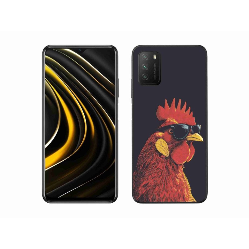 Gélový kryt mmCase na Xiaomi Poco M3 - štýlový kohút
