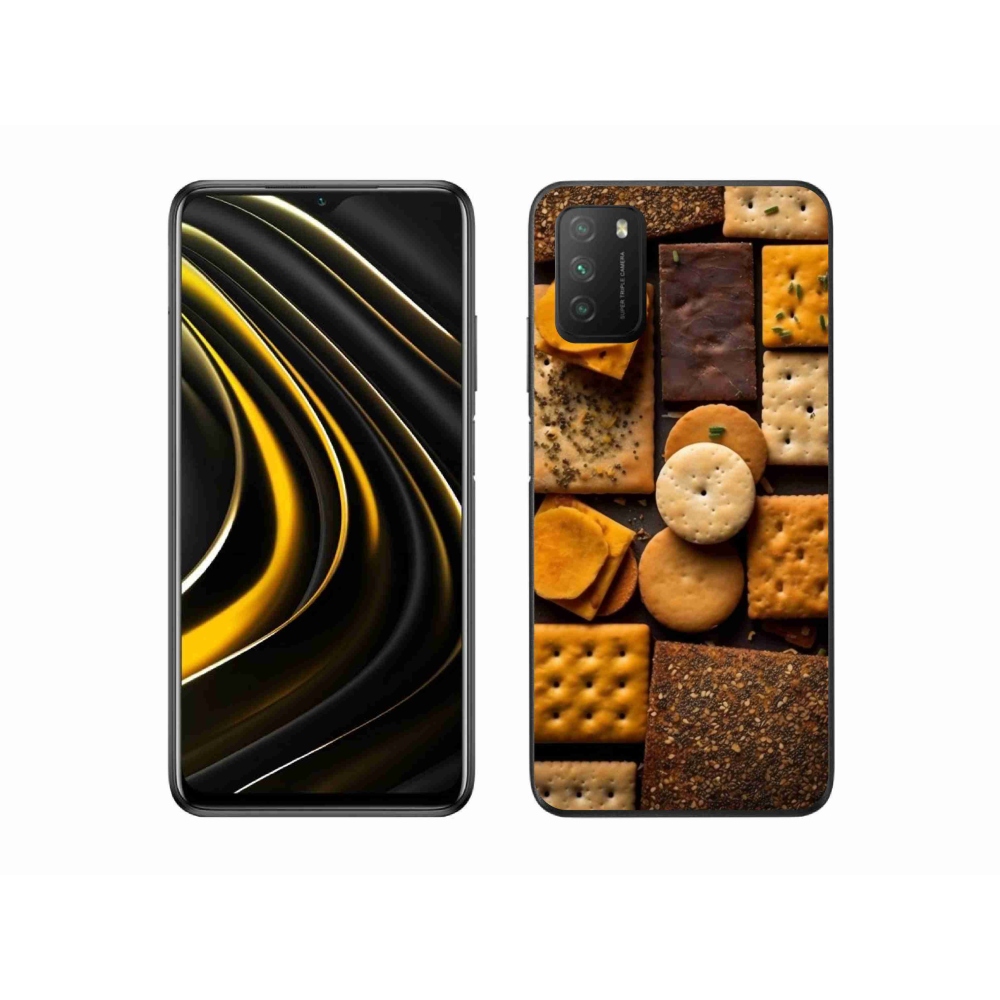 Gélový kryt mmCase na Xiaomi Poco M3 - sušienky