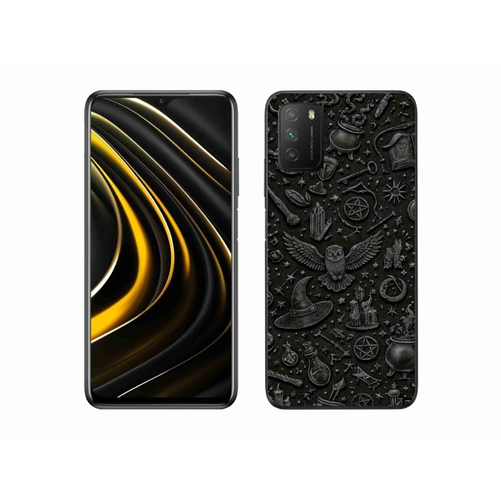 Gélový kryt mmCase na Xiaomi Poco M3 - tmavý magický svet