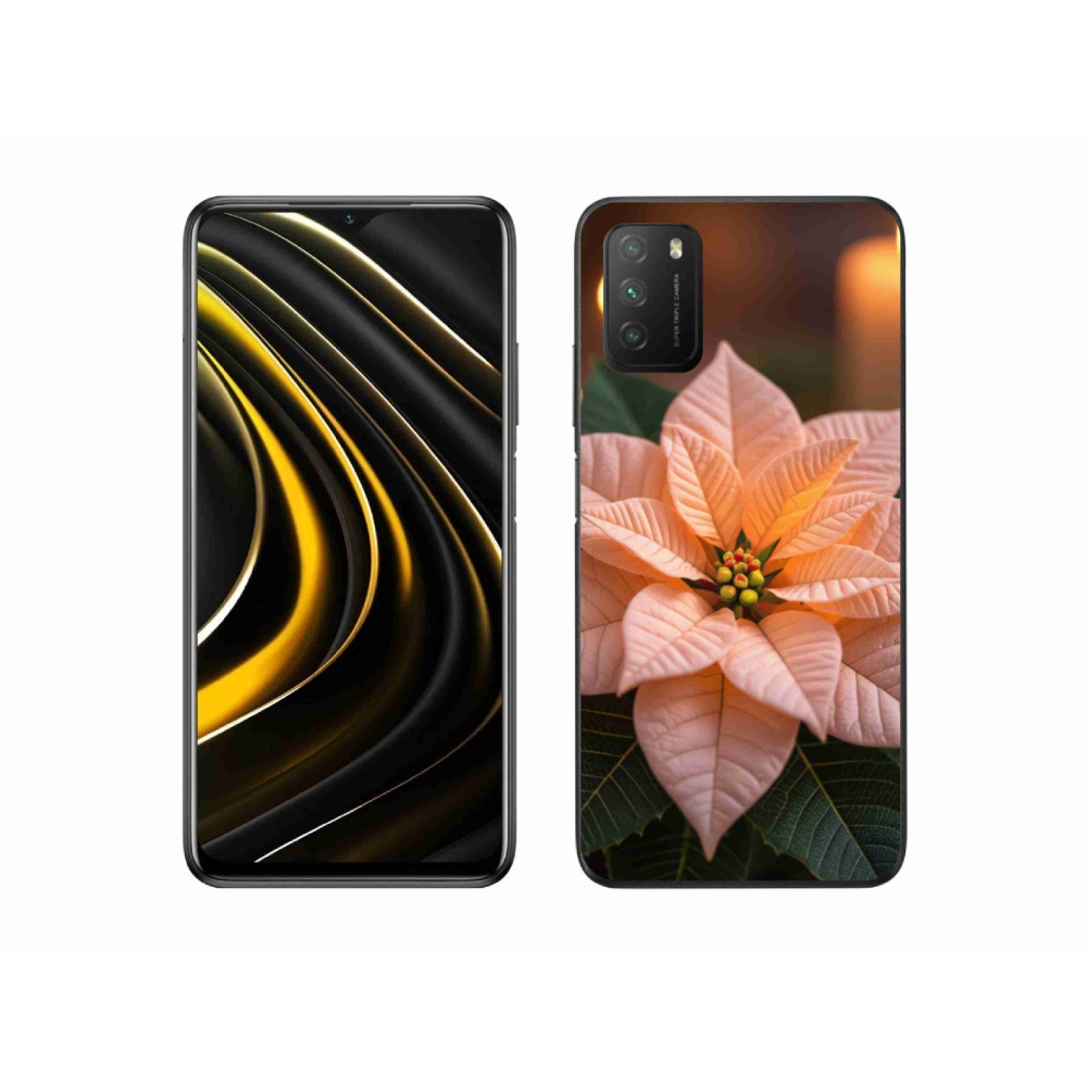 Gélový kryt mmCase na Xiaomi Poco M3 - vianočná hviezda