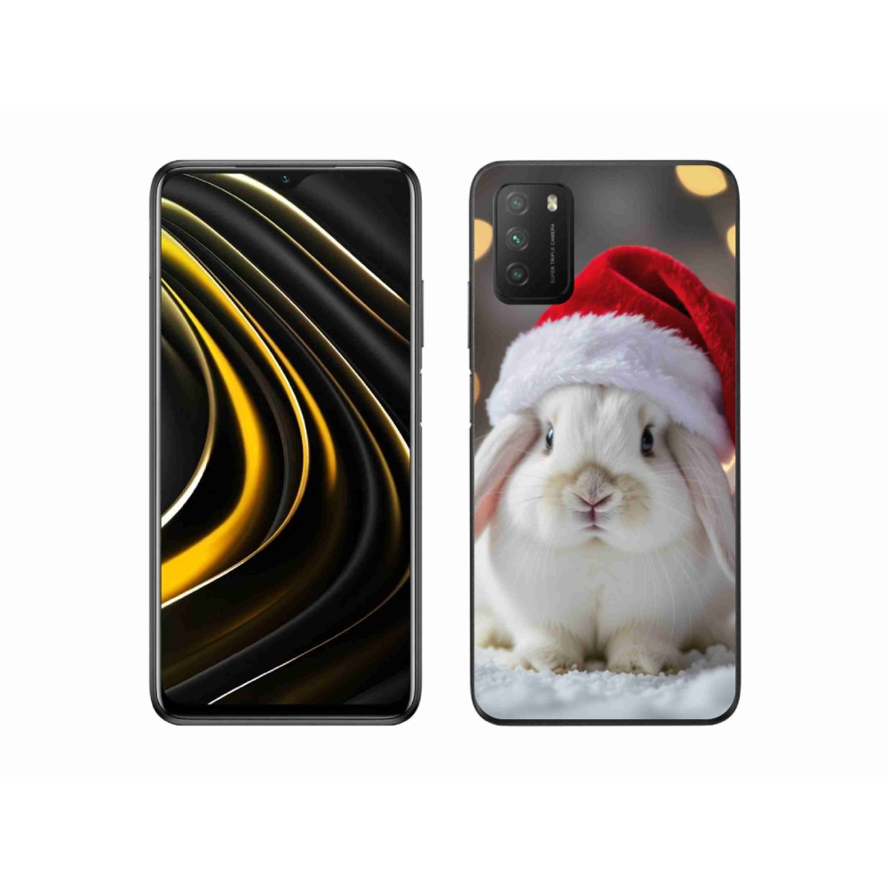 Gélový kryt mmCase na Xiaomi Poco M3 - vianočný králik
