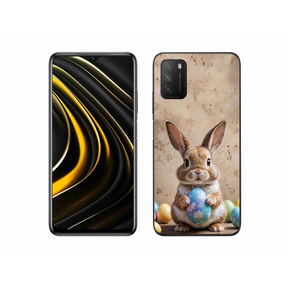 Gélový kryt mmCase na Xiaomi Poco M3 - veľkonočný zajačik