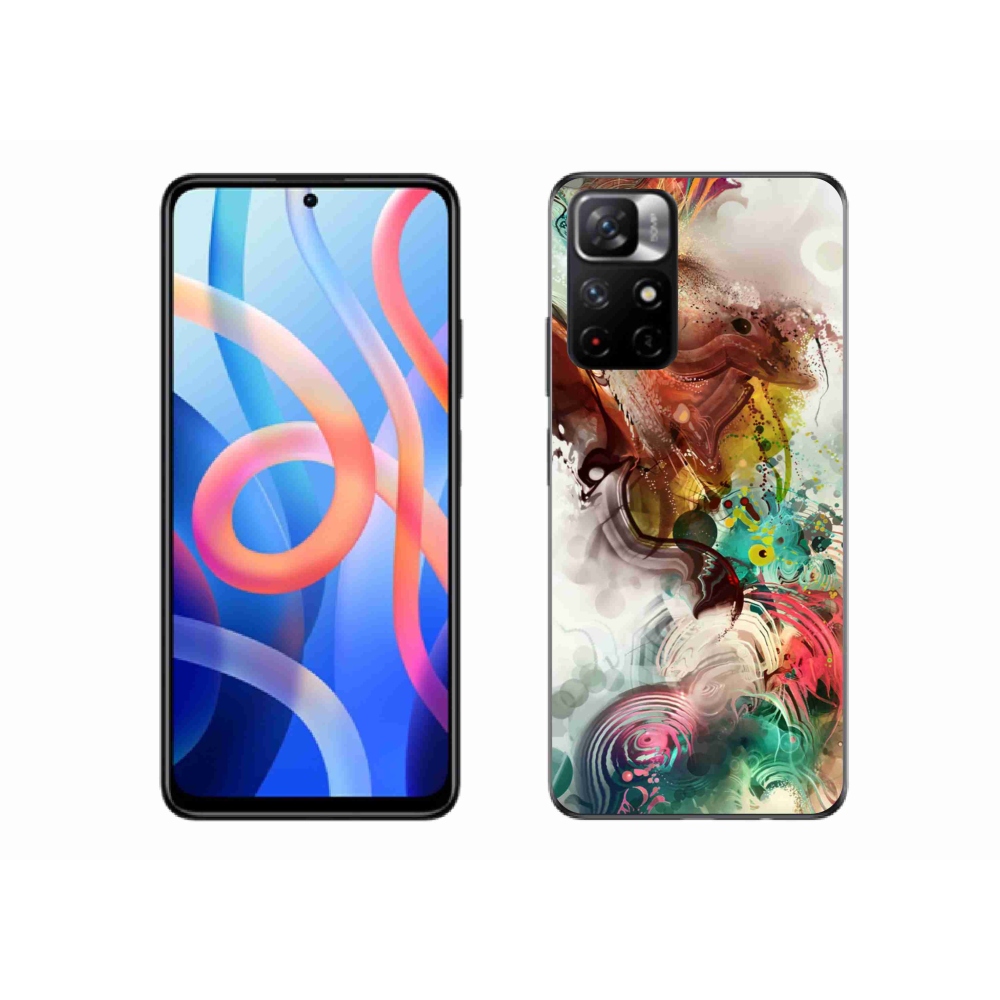 Gélový kryt mmCase na Xiaomi Poco M4 Pro 5G - abstrakt 1