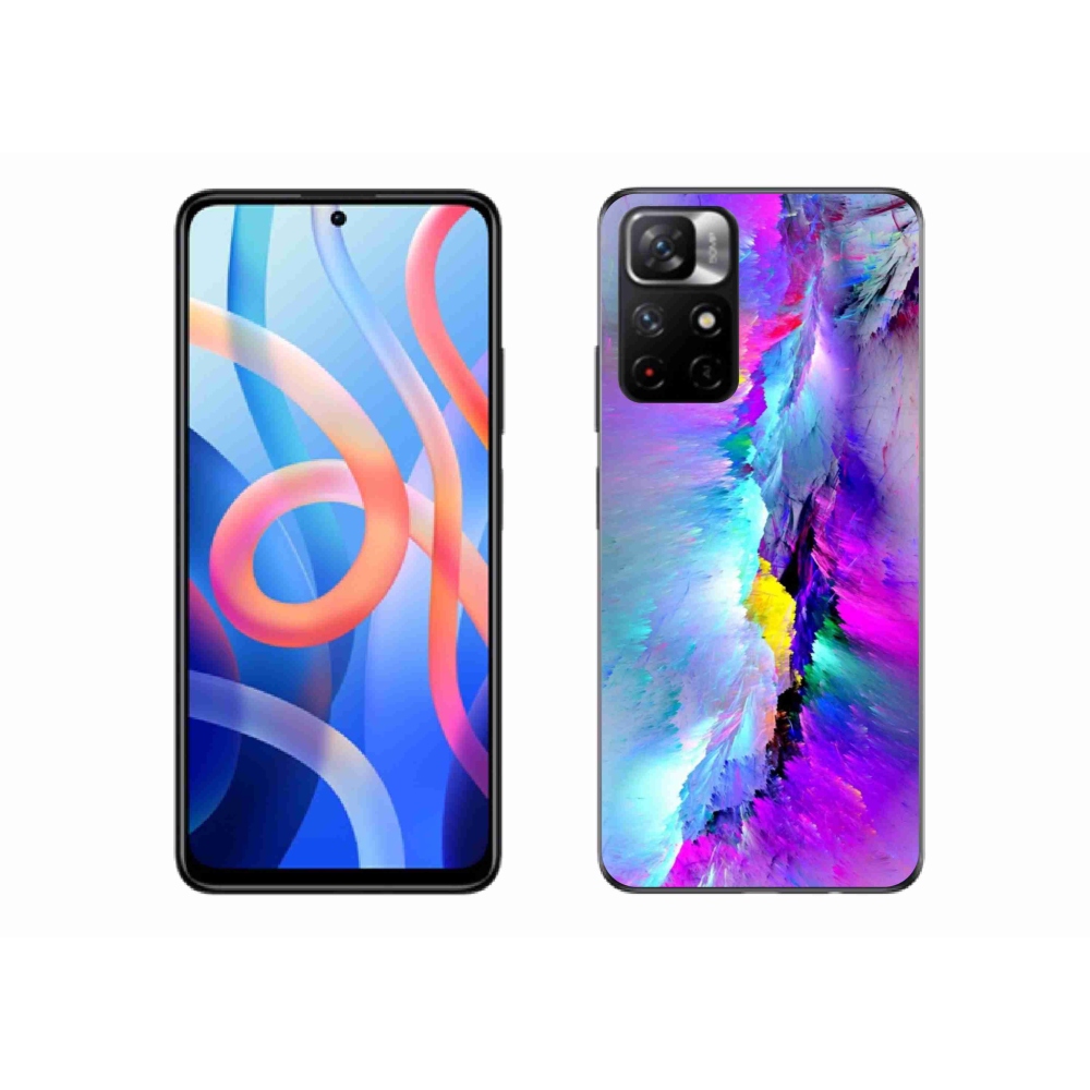 Gélový kryt mmCase na Xiaomi Poco M4 Pro 5G - abstrakt