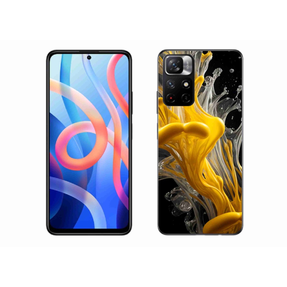 Gélový kryt mmCase na Xiaomi Poco M4 Pro 5G - abstraktný motív 48