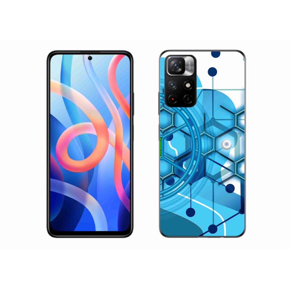 Gélový kryt mmCase na Xiaomi Poco M4 Pro 5G - abstraktný vzor 2