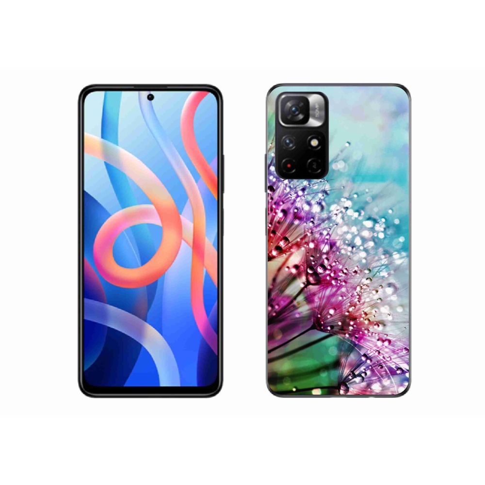 Gélový kryt mmCase na Xiaomi Poco M4 Pro 5G - farebné kvety