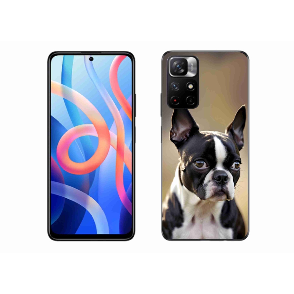 Gélový kryt mmCase na Xiaomi Poco M4 Pro 5G - bostonský teriér