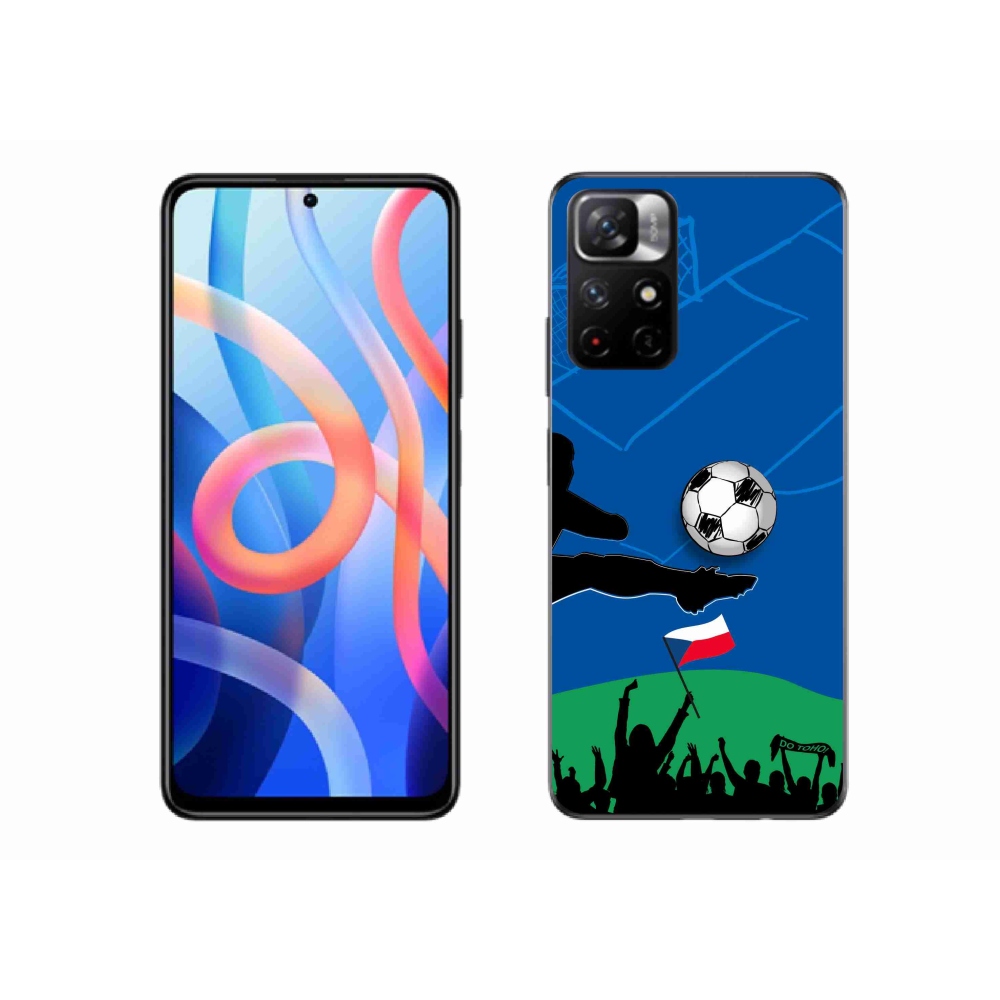 Gélový kryt mmCase na Xiaomi Poco M4 Pro 5G - fanúšikovia futbalu