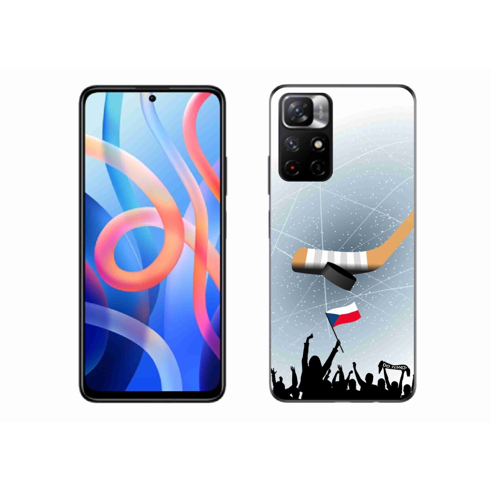 Gélový kryt mmCase na Xiaomi Poco M4 Pro 5G - fanúšikovia hokeja