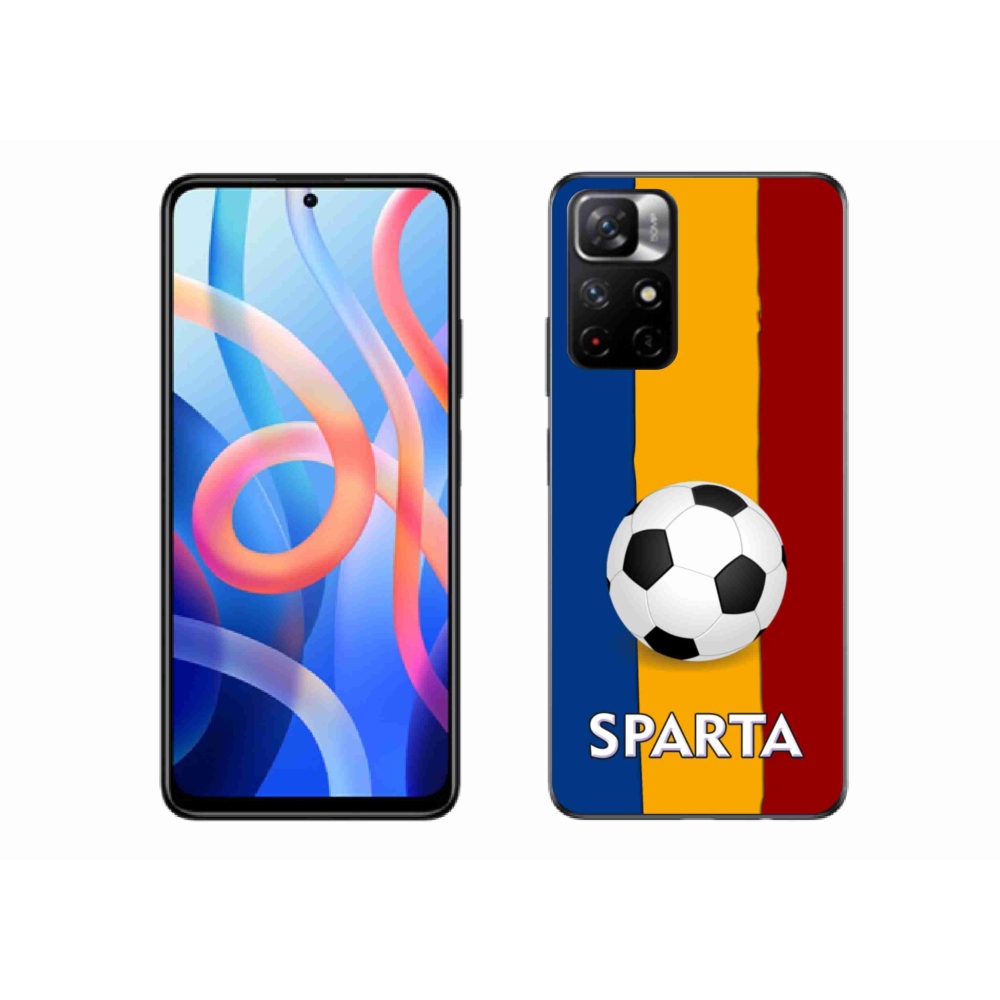 Gélový kryt mmCase na Xiaomi Poco M4 Pro 5G - futbal 1