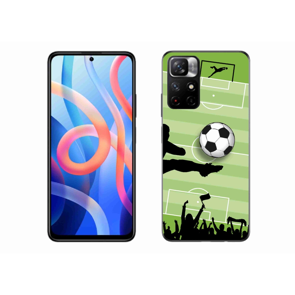 Gélový kryt mmCase na Xiaomi Poco M4 Pro 5G - futbal 3