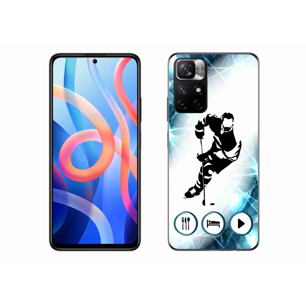 Gélový kryt mmCase na Xiaomi Poco M4 Pro 5G - hokej 1