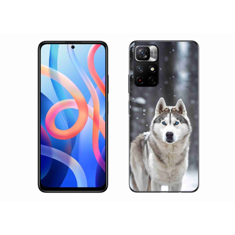 Gélový kryt mmCase na Xiaomi Poco M4 Pro 5G - husky 2