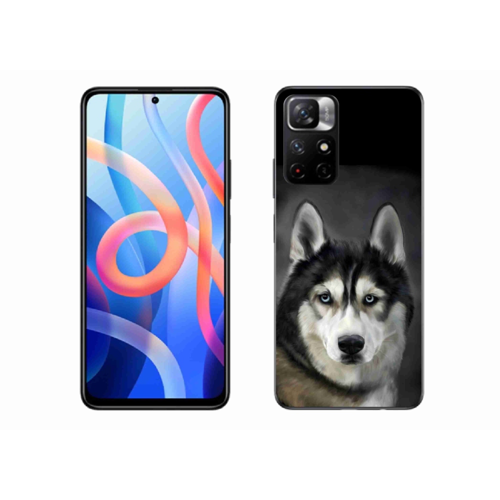 Gélový kryt mmCase na Xiaomi Poco M4 Pro 5G - husky