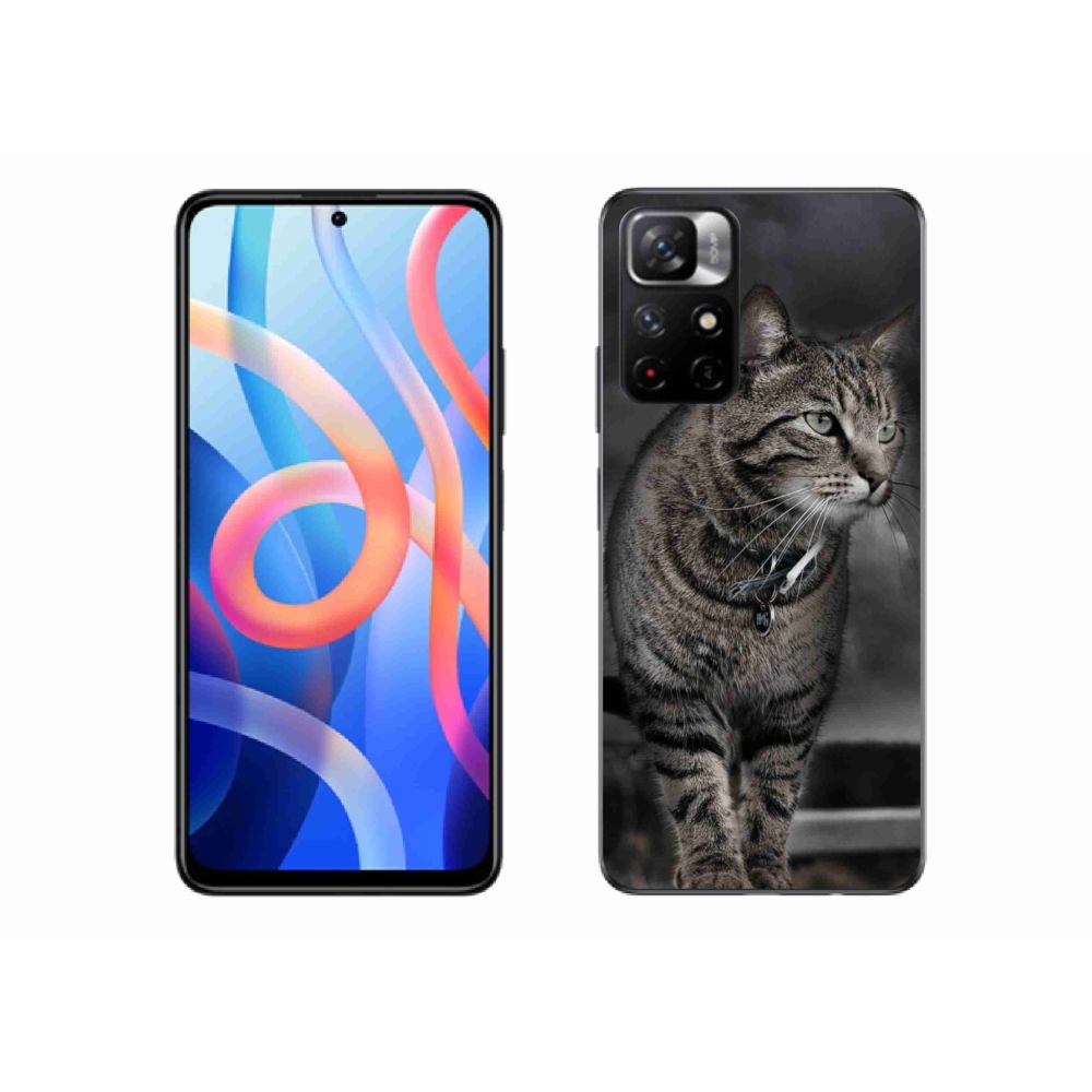 Gélový kryt mmCase na Xiaomi Poco M4 Pro 5G - mačka