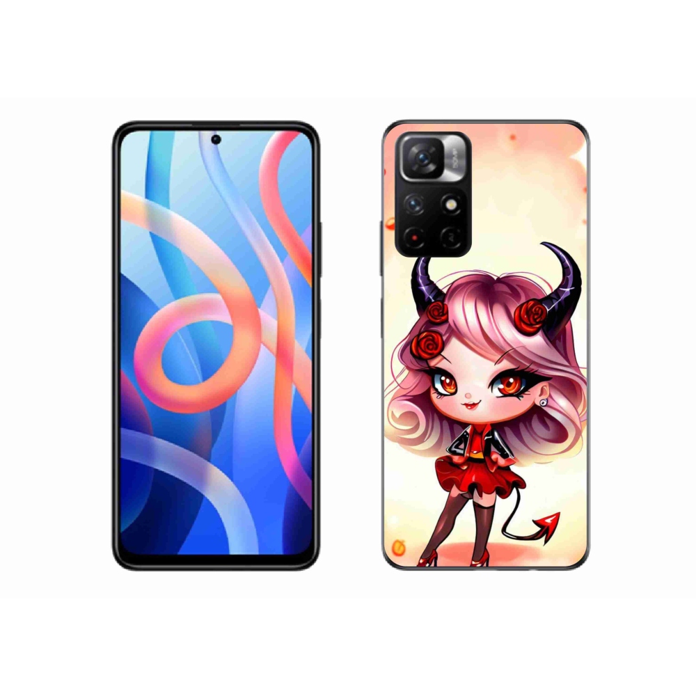 Gélový kryt mmCase na Xiaomi Poco M4 Pro 5G - kreslená čertica