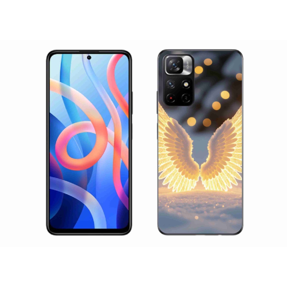 Gélový kryt mmCase na Xiaomi Poco M4 Pro 5G - krídla