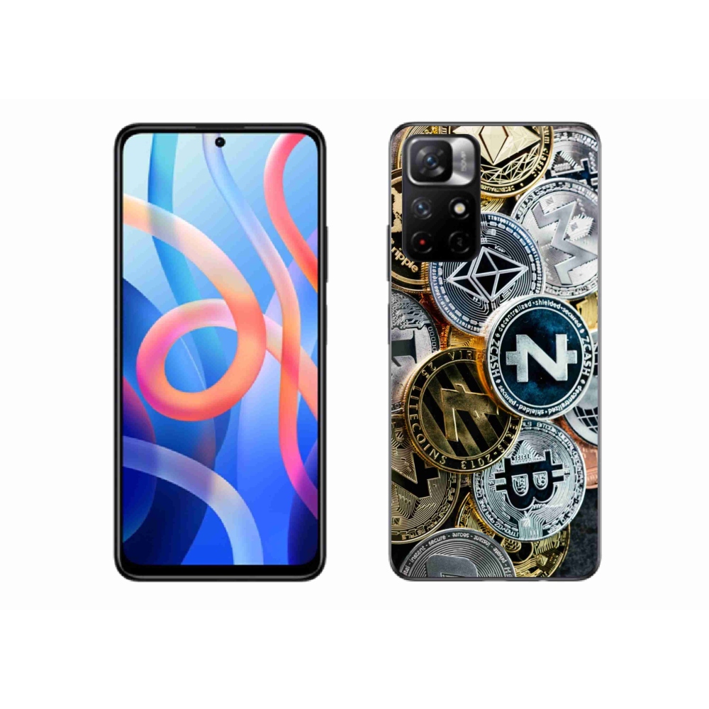 Gélový kryt mmCase na Xiaomi Poco M4 Pro 5G - kryptomeny