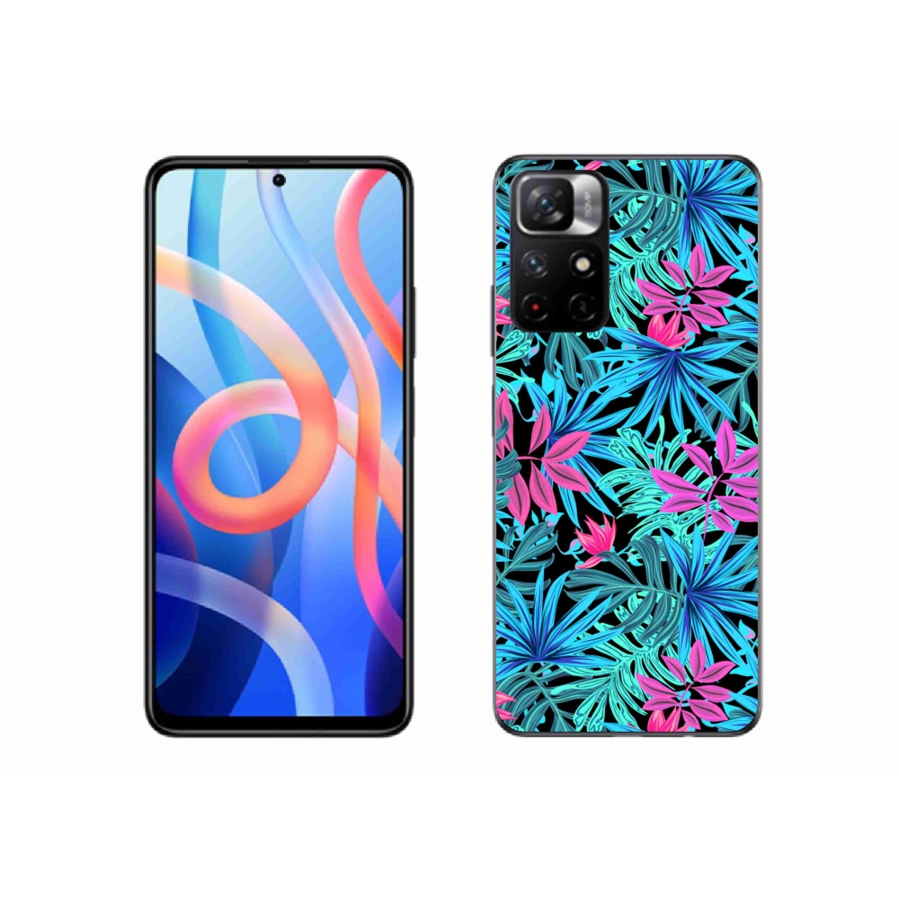 Gélový kryt mmCase na Xiaomi Poco M4 Pro 5G - kvety 3