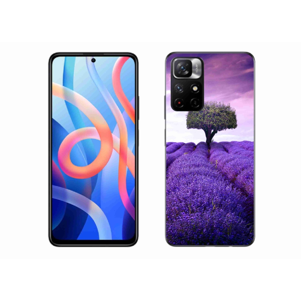 Gélový kryt mmCase na Xiaomi Poco M4 Pro 5G - levanduľová lúka