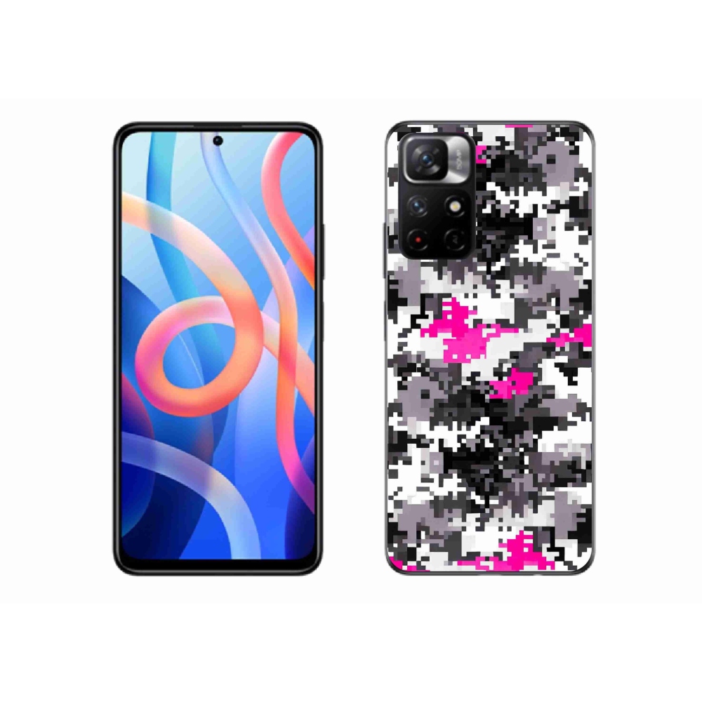 Gélový kryt mmCase na Xiaomi Poco M4 Pro 5G - maskáčový vzor 4