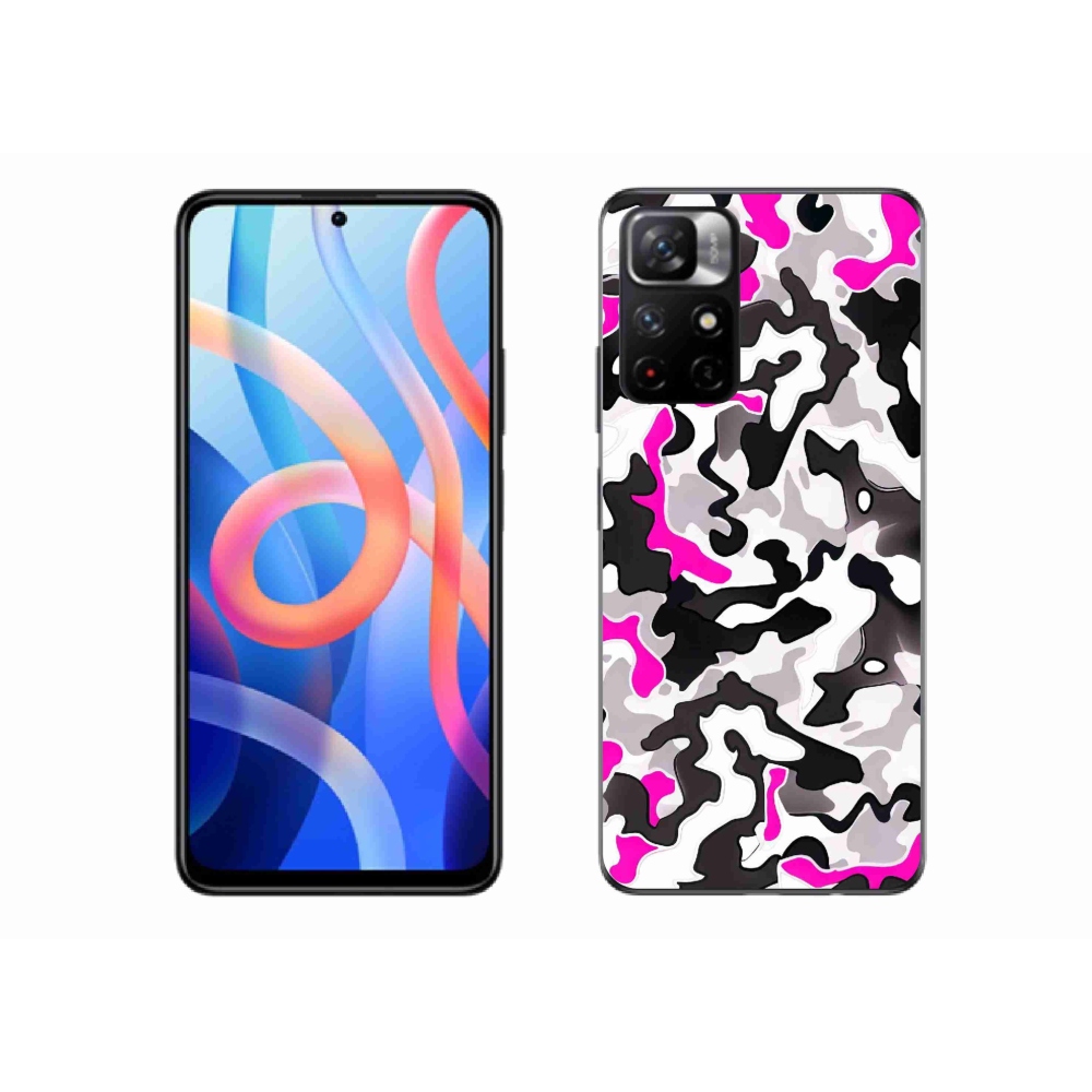 Gélový kryt mmCase na Xiaomi Poco M4 Pro 5G - maskáčový vzor 5