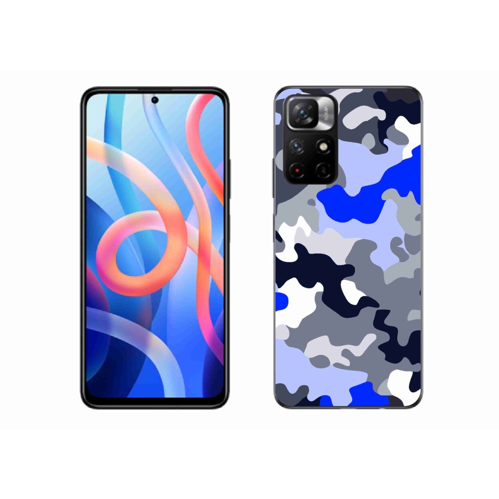 Gélový kryt mmCase na Xiaomi Poco M4 Pro 5G - maskáčový vzor 8