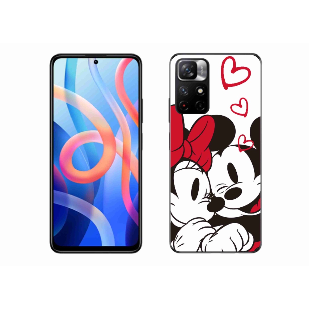 Gélový kryt mmCase na Xiaomi Poco M4 Pro 5G - minnie a mickey