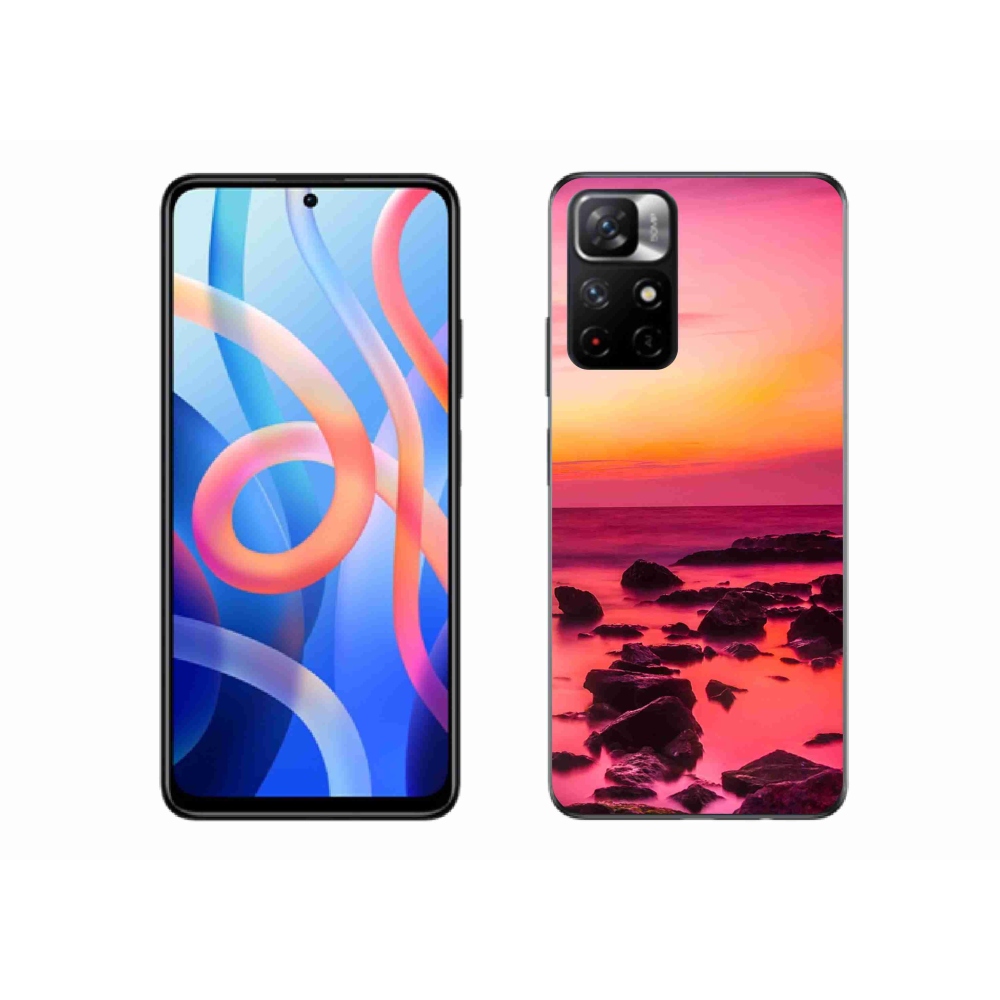 Gélový kryt mmCase na Xiaomi Poco M4 Pro 5G - more a žiara