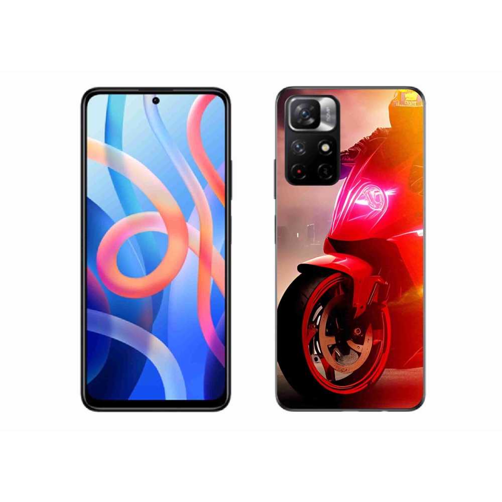 Gélový kryt mmCase na Xiaomi Poco M4 Pro 5G - motorka